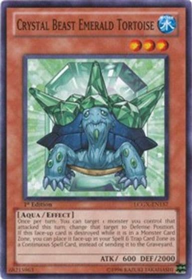 Crystal Beast Emerald Tortoise Legendary Collection 2 Yu-Gi-Oh! card