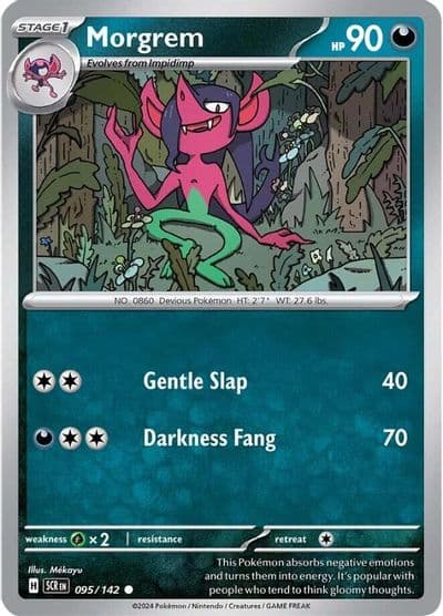 Morgrem SV07: Stellar Crown Pokemon card