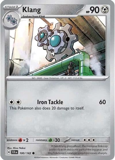 Klang SV07: Stellar Crown Pokemon card
