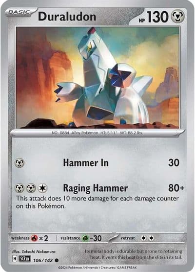 Duraludon SV07: Stellar Crown Pokemon card