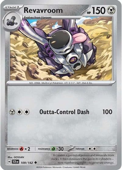 Revavroom SV07: Stellar Crown Pokemon card