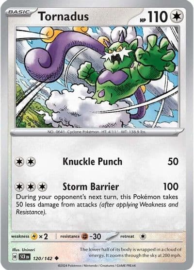 Tornadus SV07: Stellar Crown Pokemon card