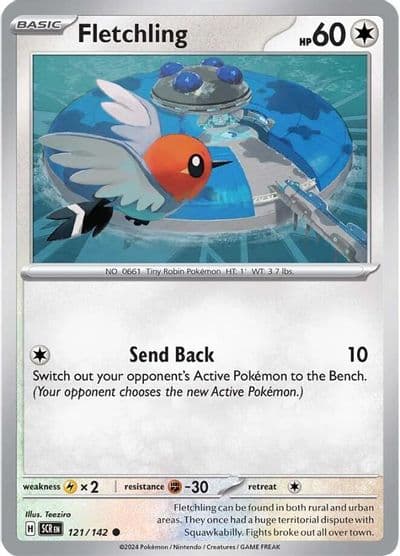 Fletchling SV07: Stellar Crown Pokemon card