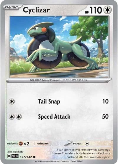 Cyclizar SV07: Stellar Crown Pokemon card