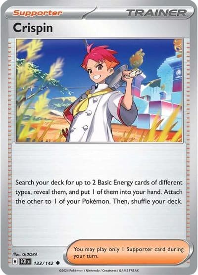 Crispin SV07: Stellar Crown Pokemon card