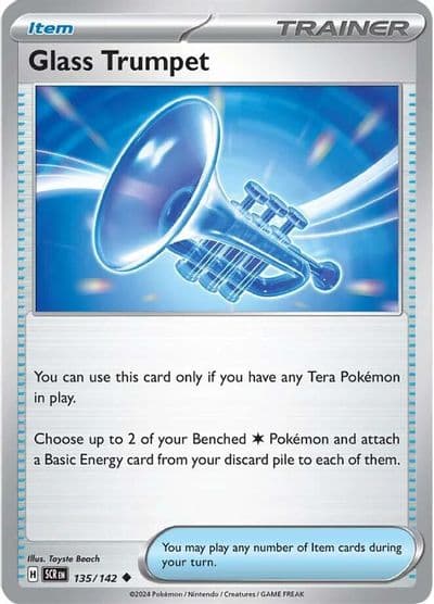 Glass Trumpet SV07: Stellar Crown Pokemon card