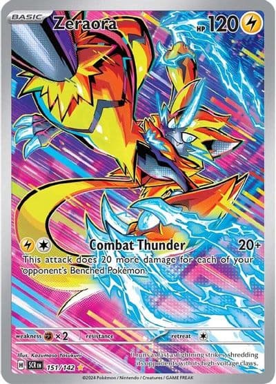 Zeraora SV07: Stellar Crown Pokemon card