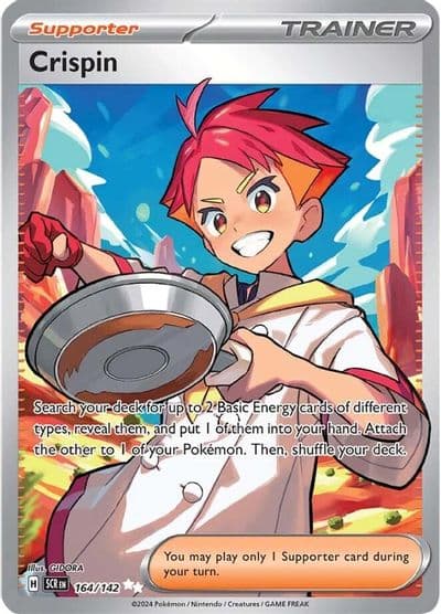 Crispin SV07: Stellar Crown Pokemon card