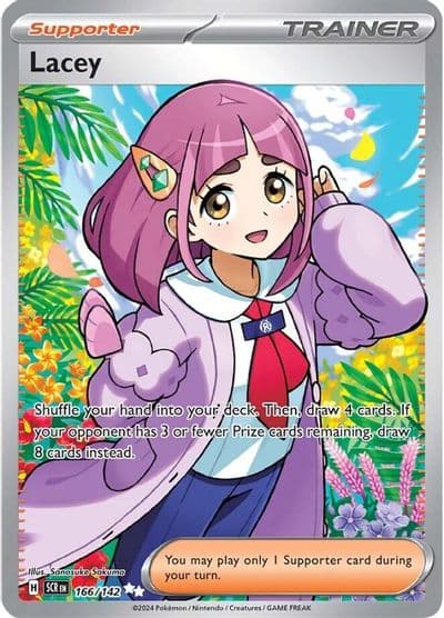 Lacey SV07: Stellar Crown Pokemon card