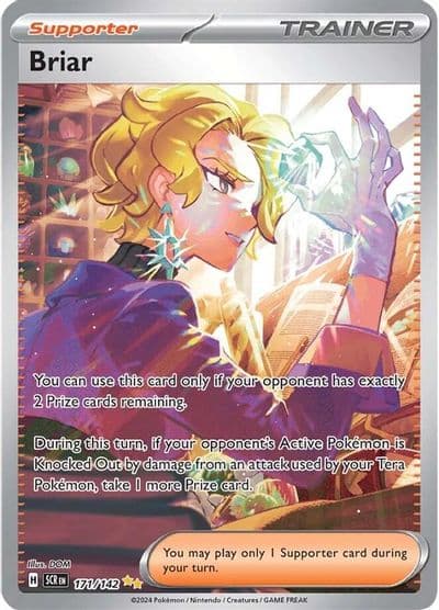 Briar SV07: Stellar Crown Pokemon card