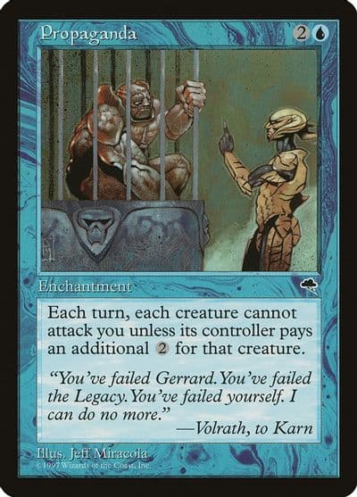 Propaganda Tempest Magic card