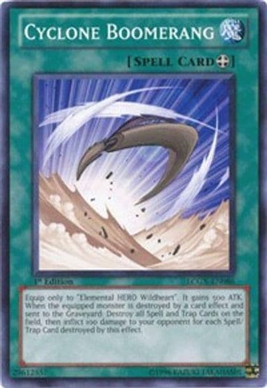 Cyclone Boomerang Legendary Collection 2 Yu-Gi-Oh! card