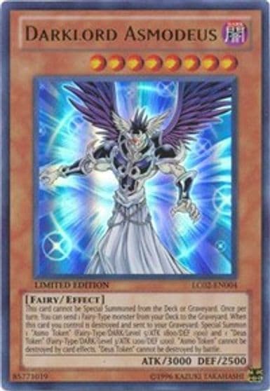 Darklord Asmodeus Legendary Collection 2 Yu-Gi-Oh! card