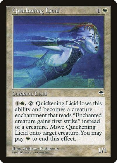 Quickening Licid Tempest Magic card