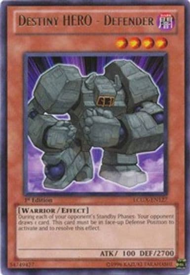 Destiny HERO Defender Legendary Collection 2 Yu-Gi-Oh! card