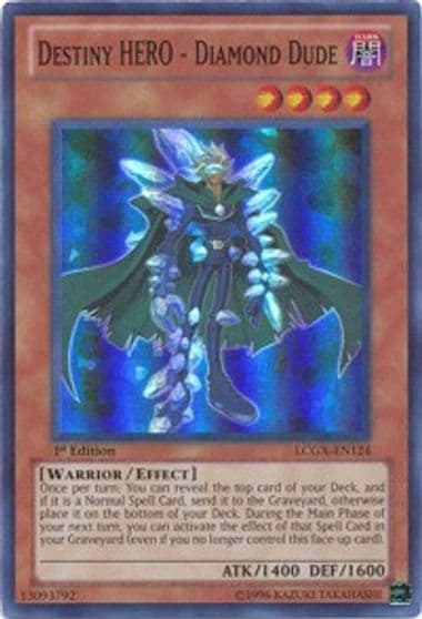 Destiny HERO Diamond Dude Legendary Collection 2 Yu-Gi-Oh! card
