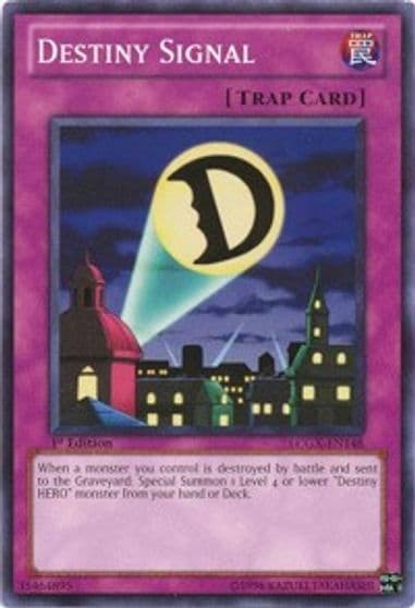Destiny Signal Legendary Collection 2 Yu-Gi-Oh! card
