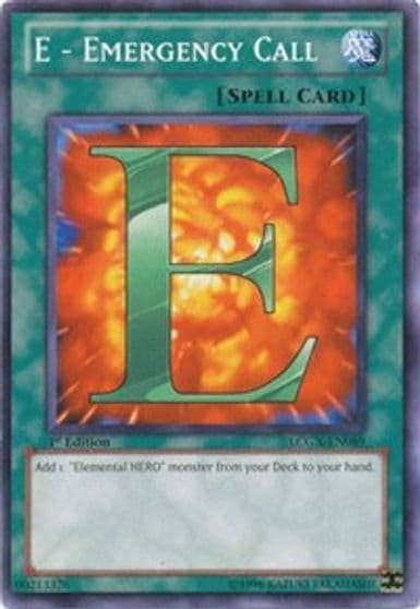 E Emergency Call Legendary Collection 2 Yu-Gi-Oh! card