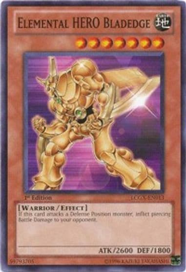 Elemental HERO Bladedge Legendary Collection 2 Yu-Gi-Oh! card