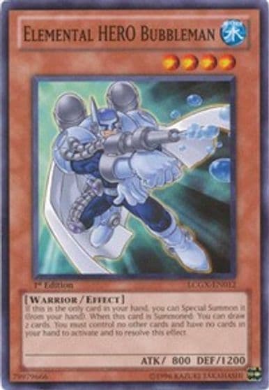 Elemental HERO Bubbleman Legendary Collection 2 Yu-Gi-Oh! card