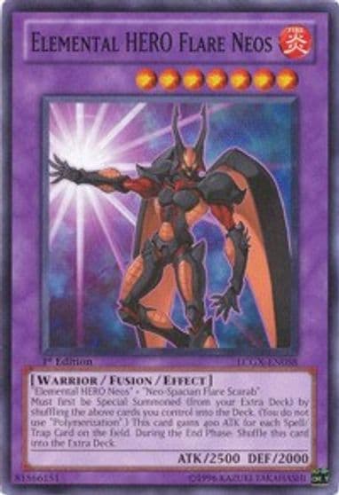 Elemental HERO Flare Neos Legendary Collection 2 Yu-Gi-Oh! card