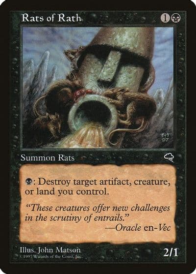 Rats of Rath Tempest Magic card