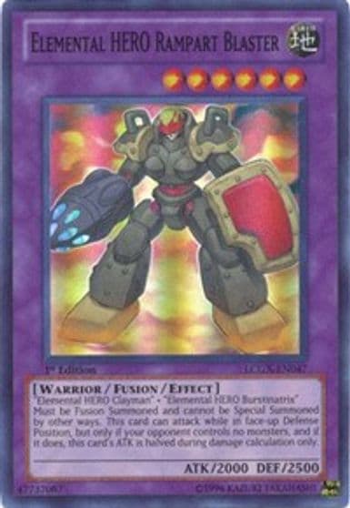 Elemental HERO Rampart Blaster Legendary Collection 2 Yu-Gi-Oh! card