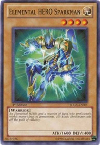 Elemental HERO Sparkman Legendary Collection 2 Yu-Gi-Oh! card
