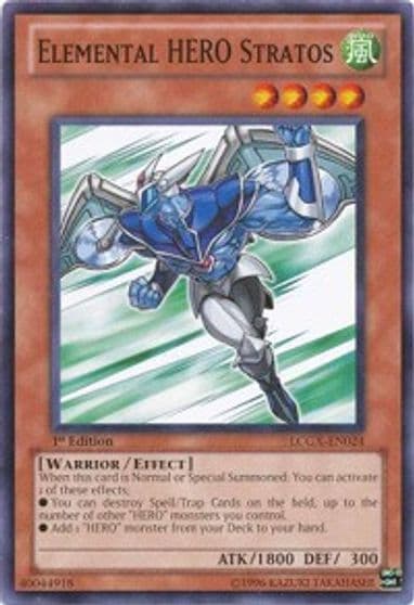 Elemental HERO Stratos Legendary Collection 2 Yu-Gi-Oh! card