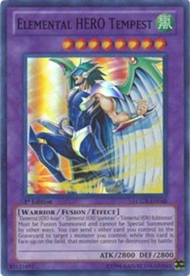 Elemental HERO Tempest Legendary Collection 2 Yu-Gi-Oh! card