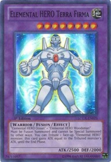 Elemental HERO Terra Firma Legendary Collection 2 Yu-Gi-Oh! card