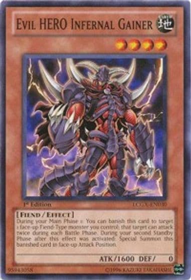 Evil HERO Infernal Gainer Legendary Collection 2 Yu-Gi-Oh! card