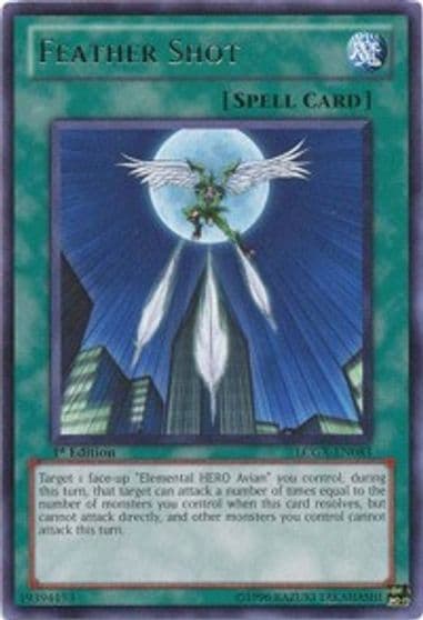 Feather Shot Legendary Collection 2 Yu-Gi-Oh! card