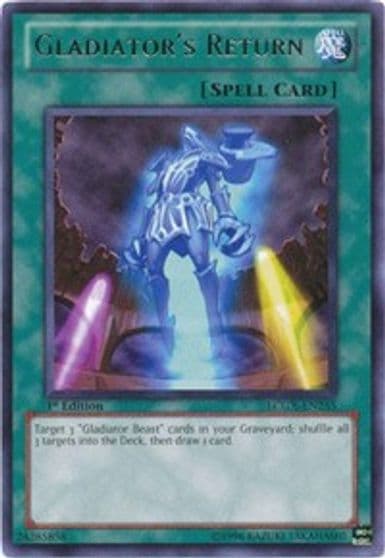 Gladiators Return Legendary Collection 2 Yu-Gi-Oh! card