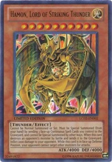 Hamon Lord of Striking Thunder Legendary Collection 2 Yu-Gi-Oh! card