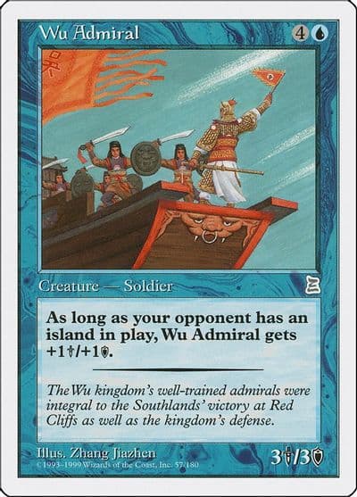 Wu Admiral Portal Three Kingdoms Magic card