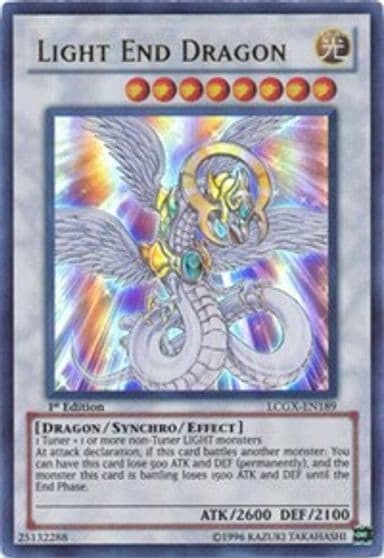 Light End Dragon Legendary Collection 2 Yu-Gi-Oh! card