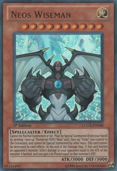 Neos Wiseman Legendary Collection 2 Yu-Gi-Oh! card
