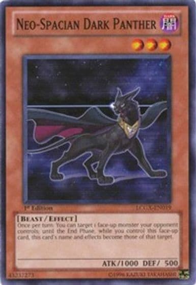 Neo Spacian Dark Panther Legendary Collection 2 Yu-Gi-Oh! card