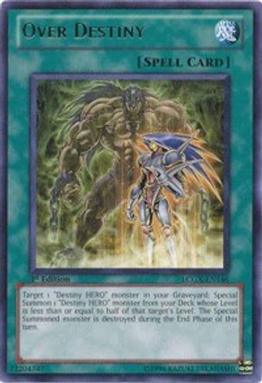 Over Destiny Legendary Collection 2 Yu-Gi-Oh! card