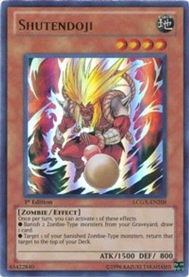Shutendoji Legendary Collection 2 Yu-Gi-Oh! card