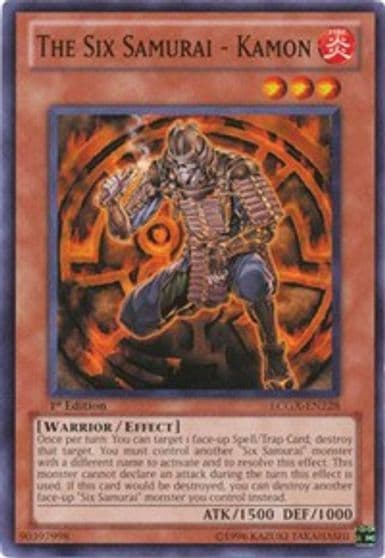 The Six Samurai Kamon Legendary Collection 2 Yu-Gi-Oh! card