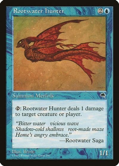 Rootwater Hunter Tempest Magic card