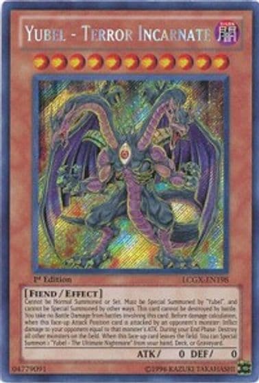 Yubel Terror Incarnate Legendary Collection 2 Yu-Gi-Oh! card