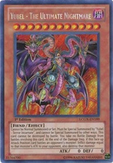 Yubel The Ultimate Nightmare Legendary Collection 2 Yu-Gi-Oh! card