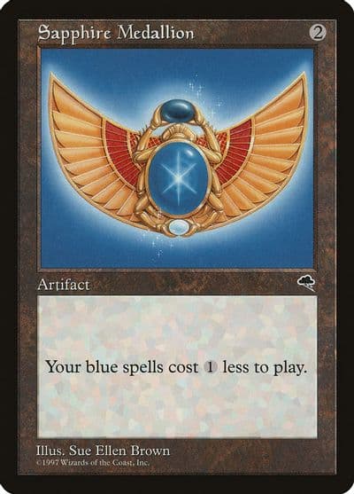 Sapphire Medallion Tempest Magic card