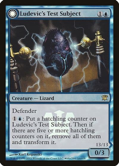 Ludevics Test Subject Launch Party & Release Event Promos Magic card
