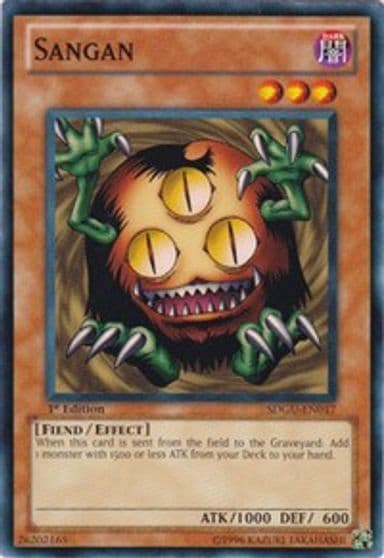 Sangan Structure Deck: Gates of the Underworld Yu-Gi-Oh! card