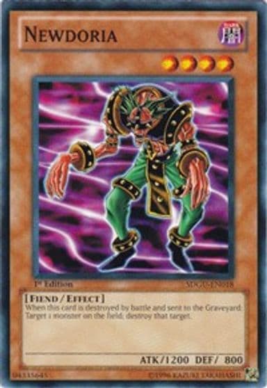 Newdoria Structure Deck: Gates of the Underworld Yu-Gi-Oh! card