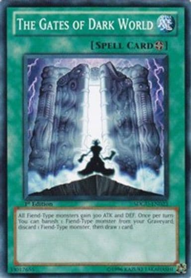 The Gates of Dark World Structure Deck: Gates of the Underworld Yu-Gi-Oh! card